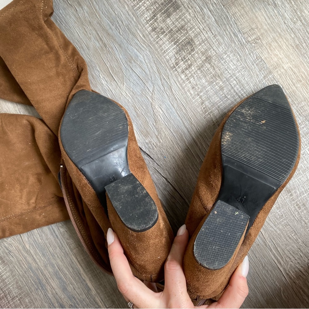 Goodnight Macaroon Faux Suede Boots - Picture 2 of 4